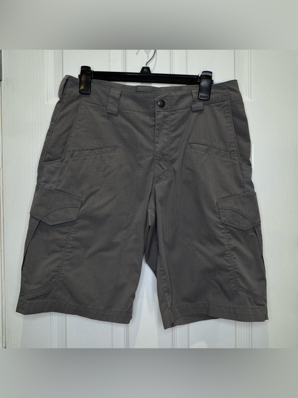 5.11 Tactical Series Men's 31 Cargo Shorts Ripstop Grey Utility
